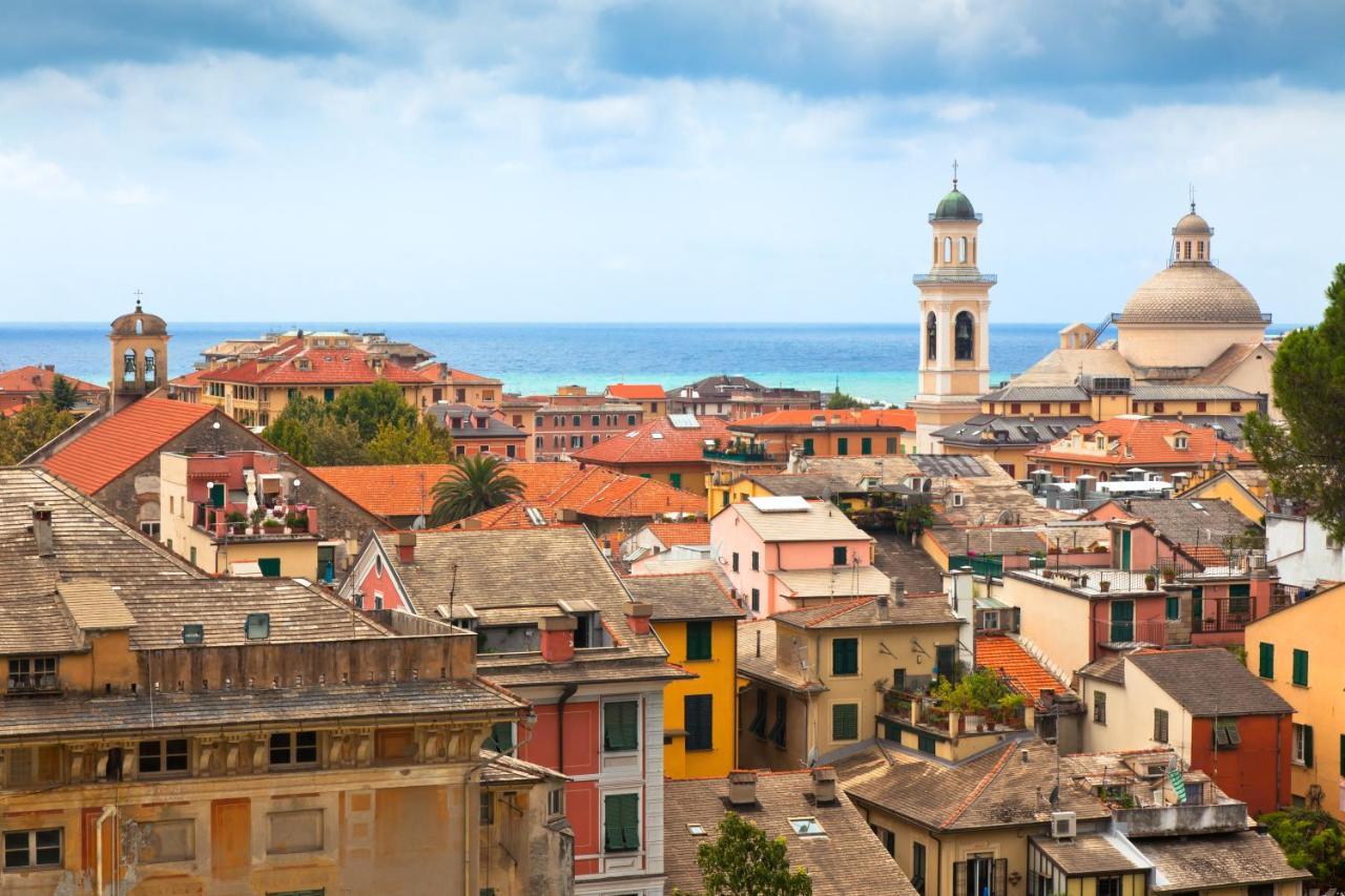 076 - Casa La Libreria, Centro Citta Di Chiavari, 500 Metri Da Mare E Spiagge - 2 Camere Da Letto Eksteriør billede
